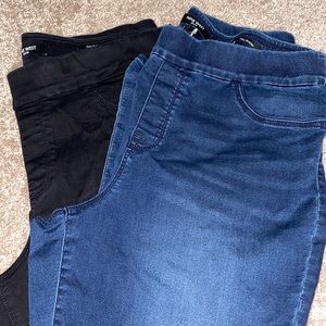 Nine West Jeggings - Black and Blue Denim Bundle